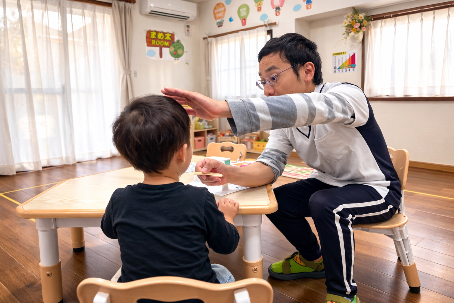 「ことばが遅い」「落ち着きがない」「集団が苦手」というお悩み、私たちが解決します！